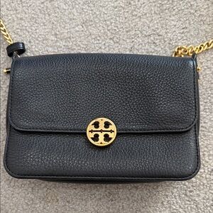 Tory Burch Black Leather Crossbody Bag